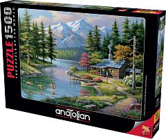 Puzzle Anatolian 1500 pieces: Canoe holidays