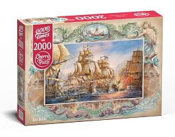 Cherry Pazzi Puzzle 2000 details: Sea Battle