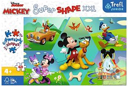 Trefl XXL Puzzle 60 pieces: Mickey is always fun!