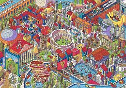 Trefl 1000 Piece Puzzle: Spy Eye, Rome