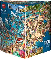 Puzzle Heye 1000 pieces: holiday on the coast