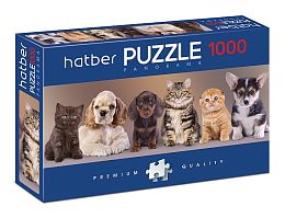 Hatber 1000 Pieces Puzzle: True Friends