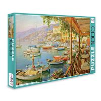 Frey's 1000-piece Puzzle: Breakfast at the Pier Cafe