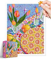 Pintoo Puzzle 1200 pieces: Fango Ma. Orange pie