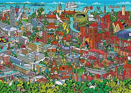 Trefl Puzzle 1000 pieces: Anniversary: 40 years of Trefl