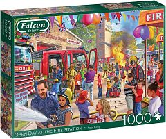 Falcon 1000 Pieces Puzzle: Open Day at the fire station