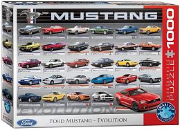 Puzzle Eurographics 1000 pieces: Evolution Ford Mustang