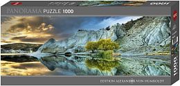 Puzzle Heye 1000 pieces: Blue lake panorama