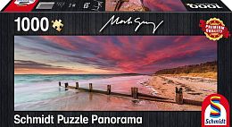 Puzzle Schmidt 1000 pieces mark gray. NAT.Park Mornington Australia