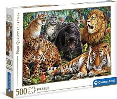 Clementoni 500 Piece Puzzle: Wild Cats