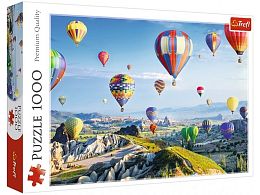 Trefl puzzle 1000 parts: View of Cappadocia