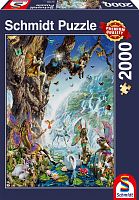 Schmidt 2000 Puzzle pieces: In the Valley of the Fairies