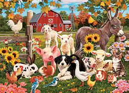 Cobble Hill Puzzle 350 pieces: Farm Animals