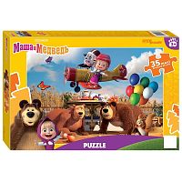 Step puzzle 35 Maxi puzzle details: Masha and the Bear
