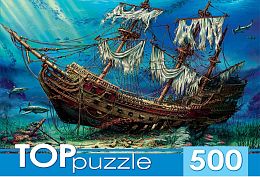 Puzzle TOP Puzzle 500 details: Sunken Ship