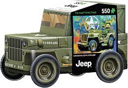 Eurographics Puzzle 550 parts: Military Jeep