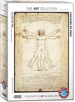 Puzzle Eurographics 1000 pieces: Vitruvian man