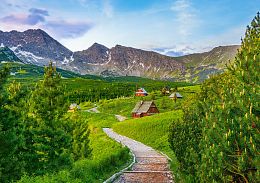 Puzzle Castorland 500 details: The Trail in the Tatras, Poland
