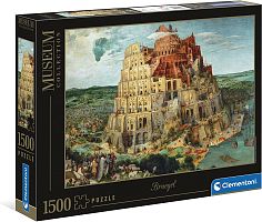 Puzzle Clementoni 1500 pieces: Brueghel. The Tower of Babel