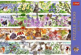 Trefl 1000-piece Puzzle: Tea Time. Four Seasons (MARKDOWN)