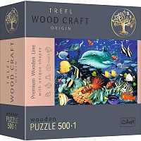 Wooden Trefl Puzzle 500 +1 details: Marine Life