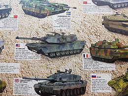 Puzzle Eurographics 1000 pieces: History of tanks