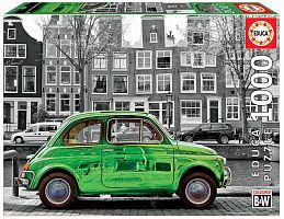 Puzzle Educa 1000 parts: Car in Amsterdam