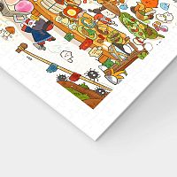 Pintoo puzzle 1200 pieces: Peiji. Forest Market