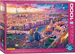 Eurographics 1000 Piece Puzzle: The Paris Roof