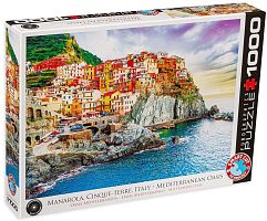 Puzzle Eurographics 1000 pieces: Manarola Cinque Terre, Italy