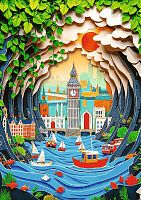 Trefl Puzzle 1000 pieces: 40 years of Trefl - London
