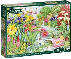 Falcon 1000 pieces puzzle: Flower show in the park