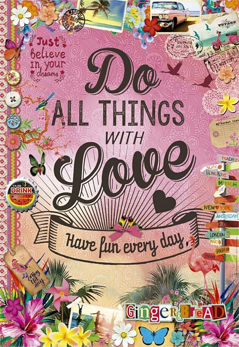 Puzzle Educa 500 items: Do everything with love 17086