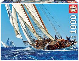 Puzzle Educa 1000 pieces-Sailing boat