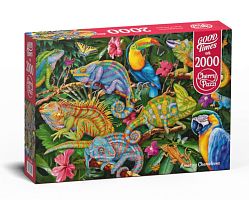 Cherry Pazzi 2000 Puzzle Pieces: Amazing Chameleons