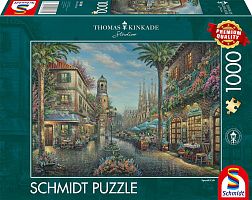 Schmidt 1000 Piece Puzzle: Kincaid. Spanish Cafe