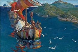 Puzzle Stella 1500 pieces: Roerich N.K. Overseas guests (MARKDOWNS)