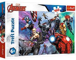 Trefl 160-Piece Puzzle: Marvel Heroes