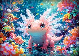 Trefl 500-piece Puzzle: Axolotl