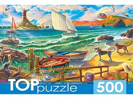 TOP Puzzle 500 pieces: By the sea
