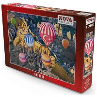 Nova 1000 Pieces Puzzle: Balloons in Cappadocia