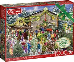 Puzzle Jumbo Falcon 2x1000 pieces: Christmas for children