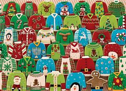 Cobble Hill 1000 Pieces Puzzle: Funny Christmas Sweaters