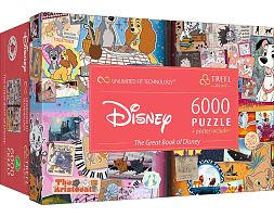 Trefl 6000-Piece Puzzle: The Great Disney Book