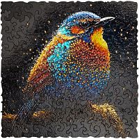 Wooden UNIDRAGON Puzzle 100 pieces: Bird