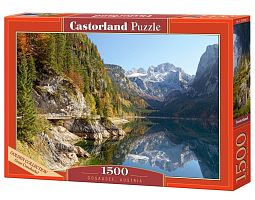 Castorland Puzzle 1500 details: Lake Gosau, Austria