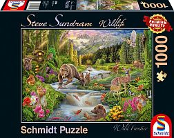 Schmidt Puzzle 1000 pieces: St.Sandram Forest Animals