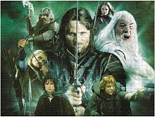 Puzzle Top Trumps 1000 details: Lord of the Rings / Lord of the Rings Heroes of Middle-earth