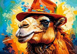 Cherry Pazzi Puzzle 500 pieces: Camel