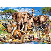 Castorland 260-piece puzzle: Animals of the Savanna
